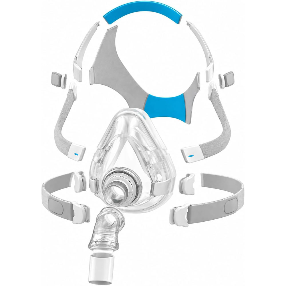 Silicone Mask Bracket - ชุดหน้ากาก AirFit F20 CPAP ครบชุด พร้อมหน้ากากเต็มหน้าสำหรับเปลี่ยน