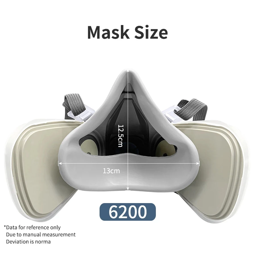 หน้ากากกันฝุ่นแบบครึ่งหน้า 620 - Dust Mask Construction บทวิจารณ์และราคา