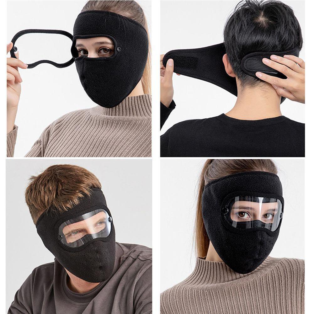 กันลมป้องกันฝุ่นเต็มใบหน้าหน้า - Anti Pollution Mask บทวิจารณ์และราคา