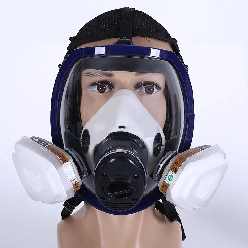 หน้ากากป้องกันแก๊สพิษแบบเต็มหน - Dust Mask Construction บทวิจารณ์และราคา