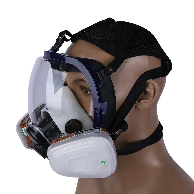 หน้ากากป้องกันแก๊สพิษแบบเต็มหน - Dust Mask Construction บทวิจารณ์และราคา